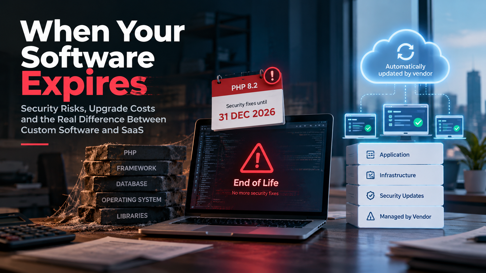 Custom Software vs SaaS in Singapore: The Upgrade Bill Nobody Budgets For